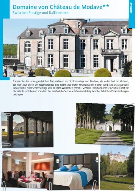 Domaine von Château de Modave**