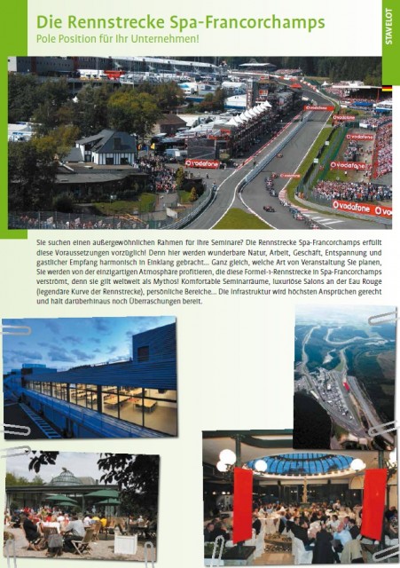 Die Rennstrecke Spa-Francorchamps