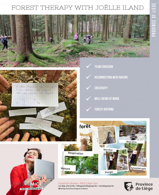 Forest therapy with Joëlle Iland