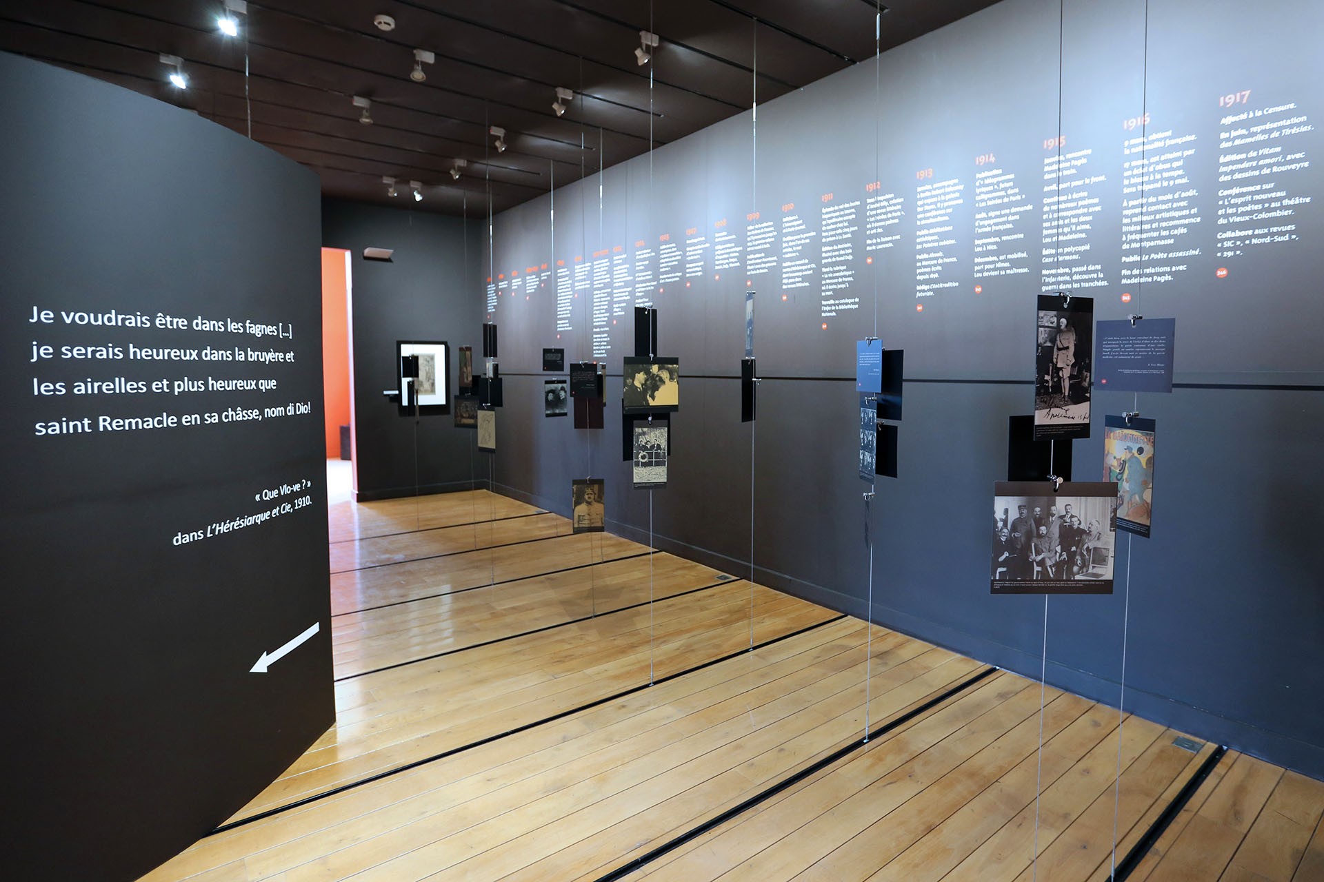 Stavelot Abbey - Guillaume Apollinaire museum