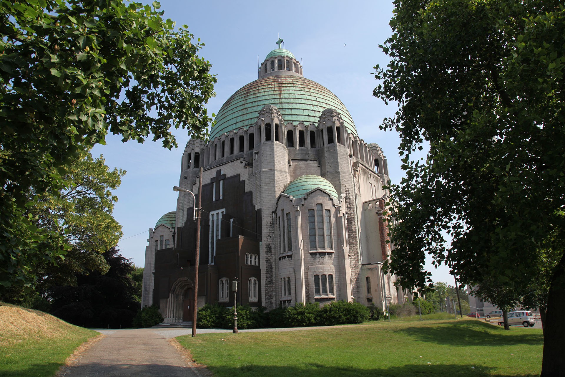 Basilika im Stadtteil Cointe