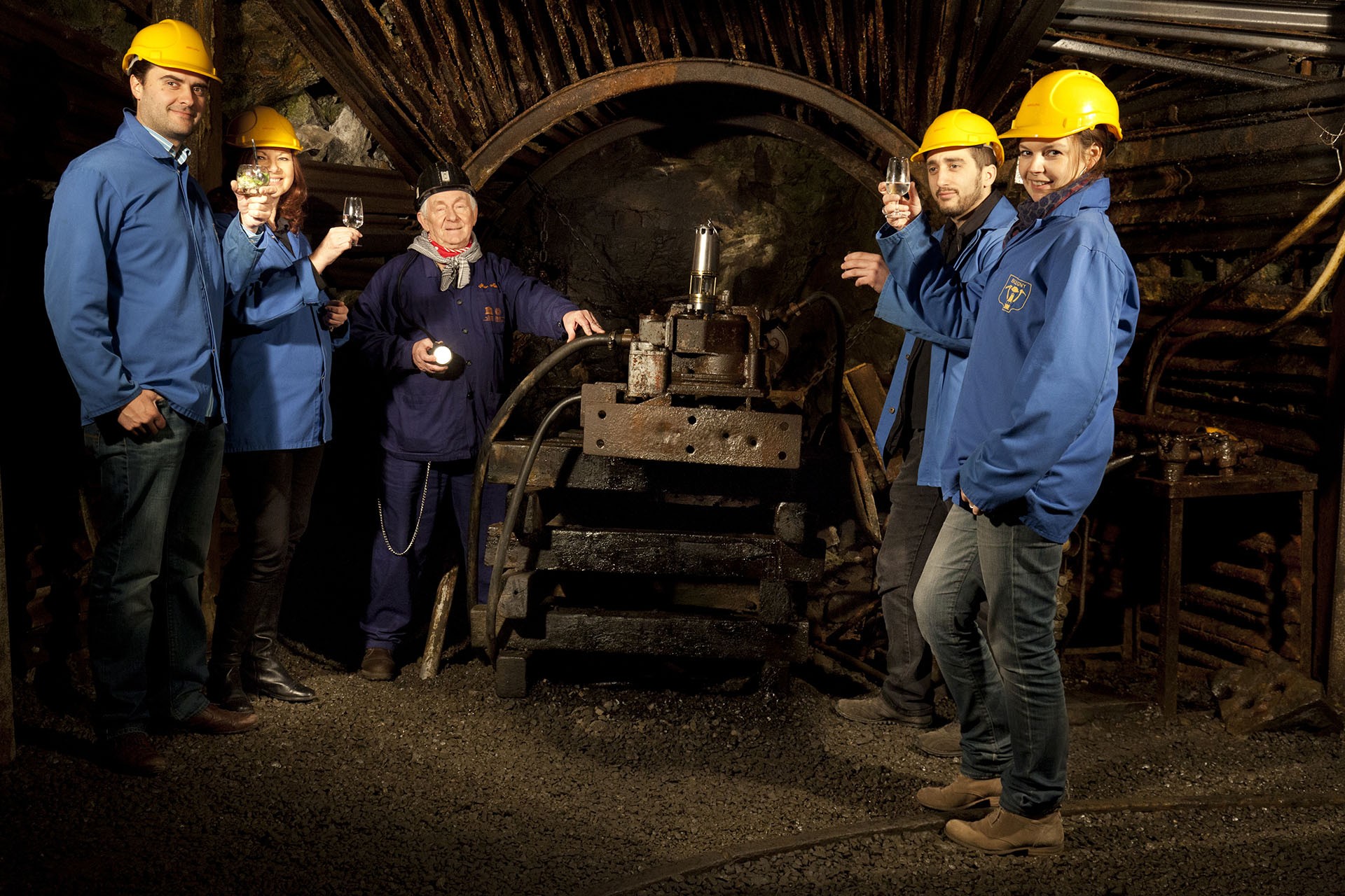 Blegny-Mine - Aperitif in der Mine