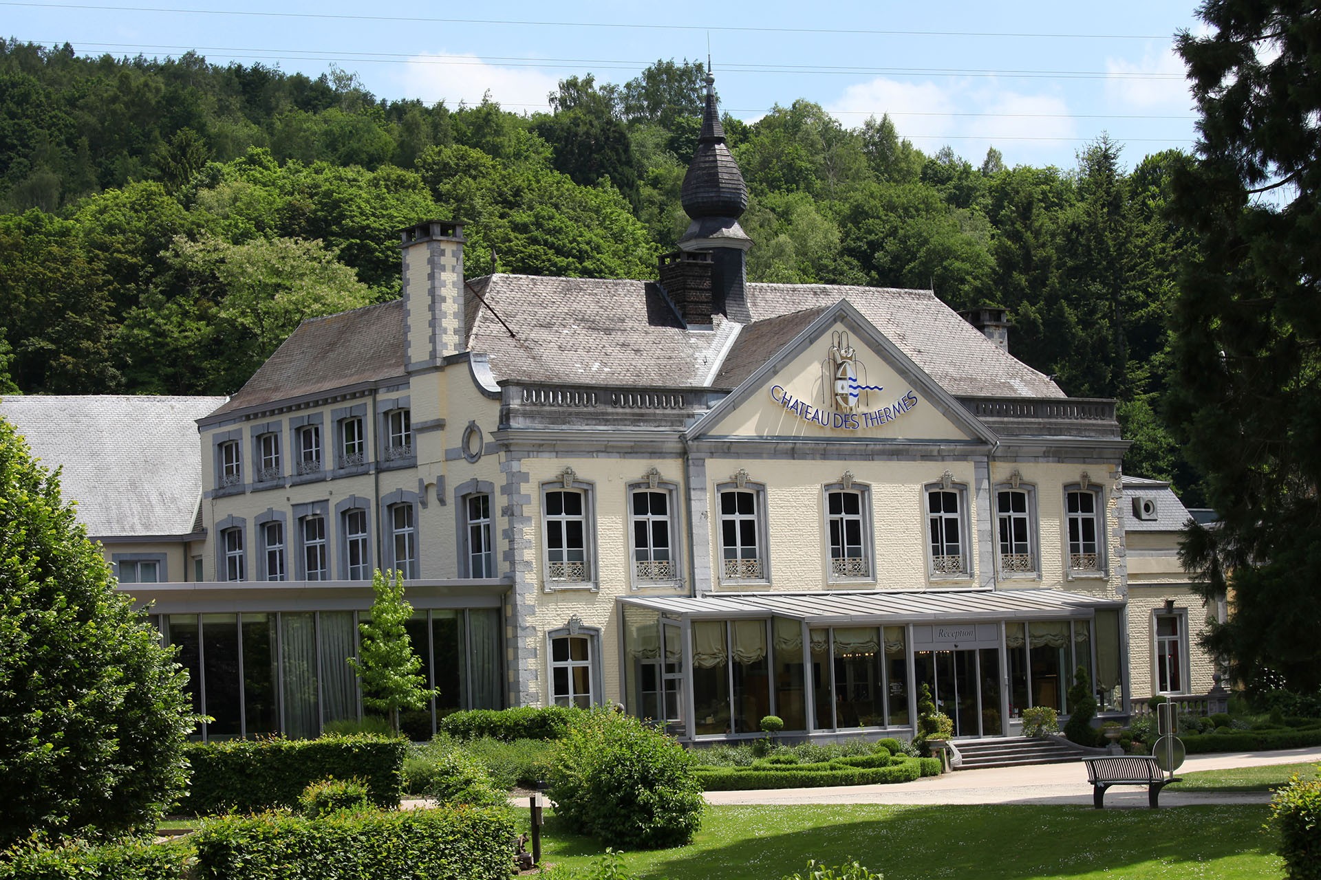 Château des Thermes in Chaudfontaine