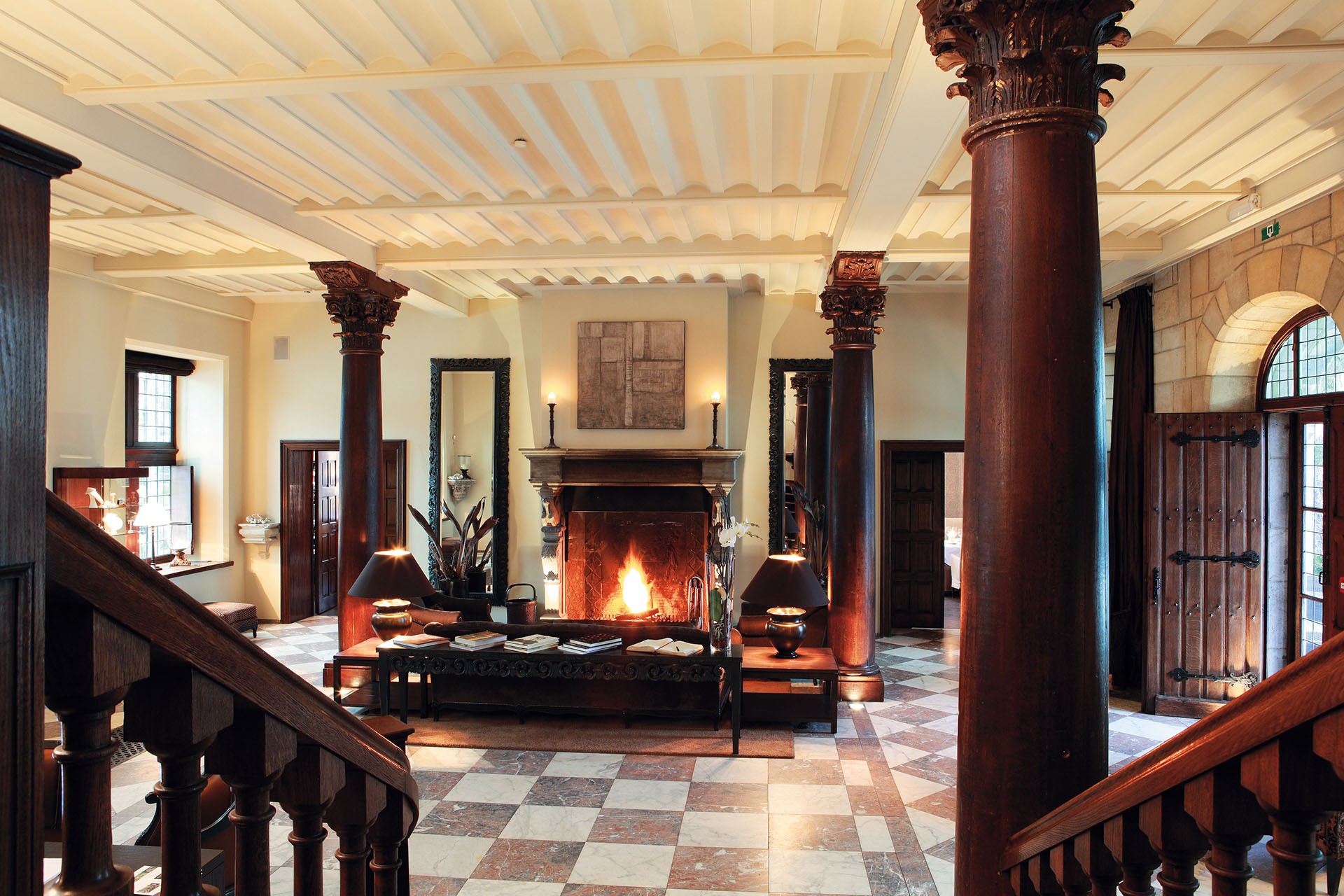 The Manoir de Lebioles - Living room