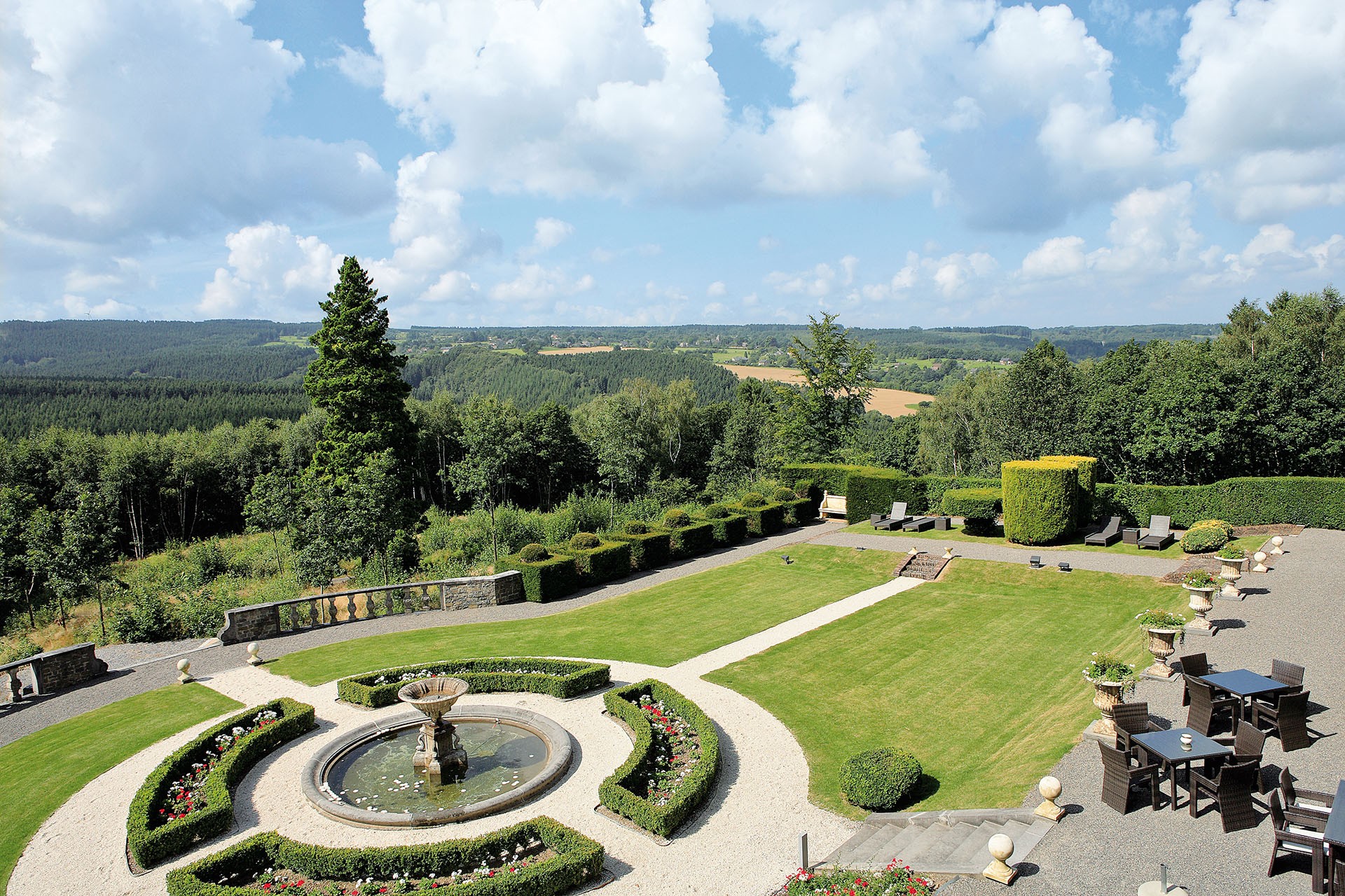 Manoir de Lébioles - Vue panoramique