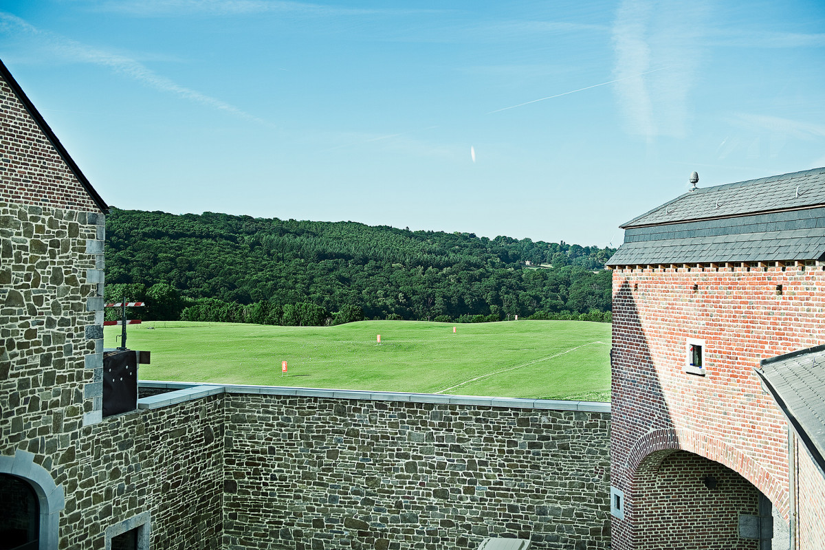 Naxhelet Golf Club - Vue du domaine depuis le bâtiment | © Pascal Romangnonli