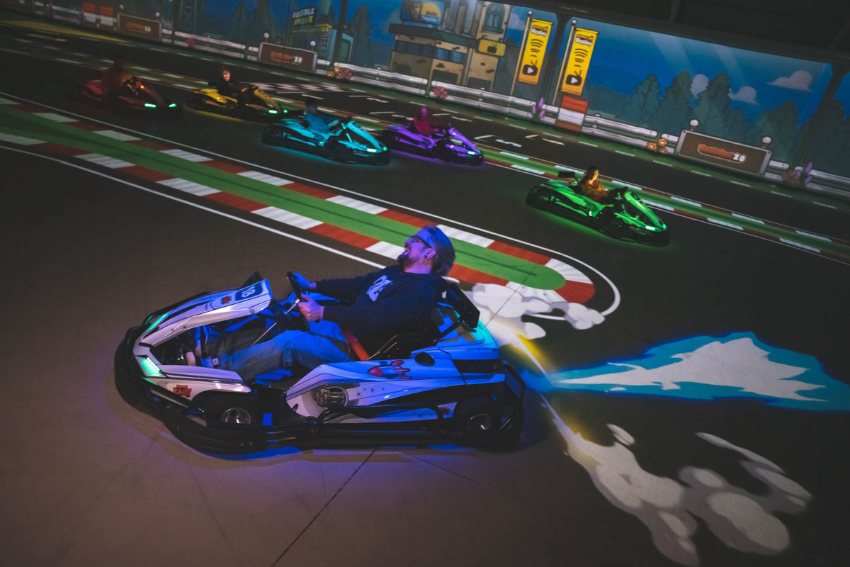 BattleKart Liège-Verlaine - Intérieur - Jeu - BattleRace Classic - Accélération