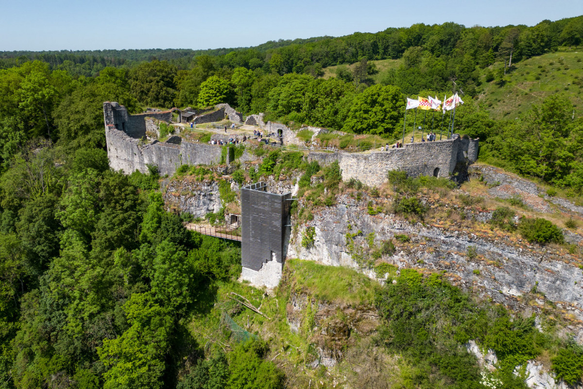 Domaine de Palogne - Vieuxville - Chateau Fort Logne | © Vincent Roche - SPW-AWAP