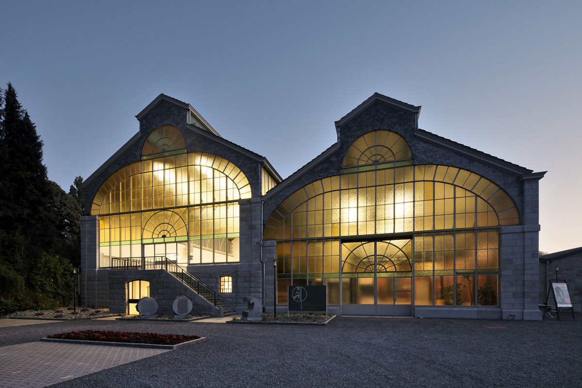 Centre d'Interprétation de la Pierre - Extérieur - Soirée | © Georges de Kinder