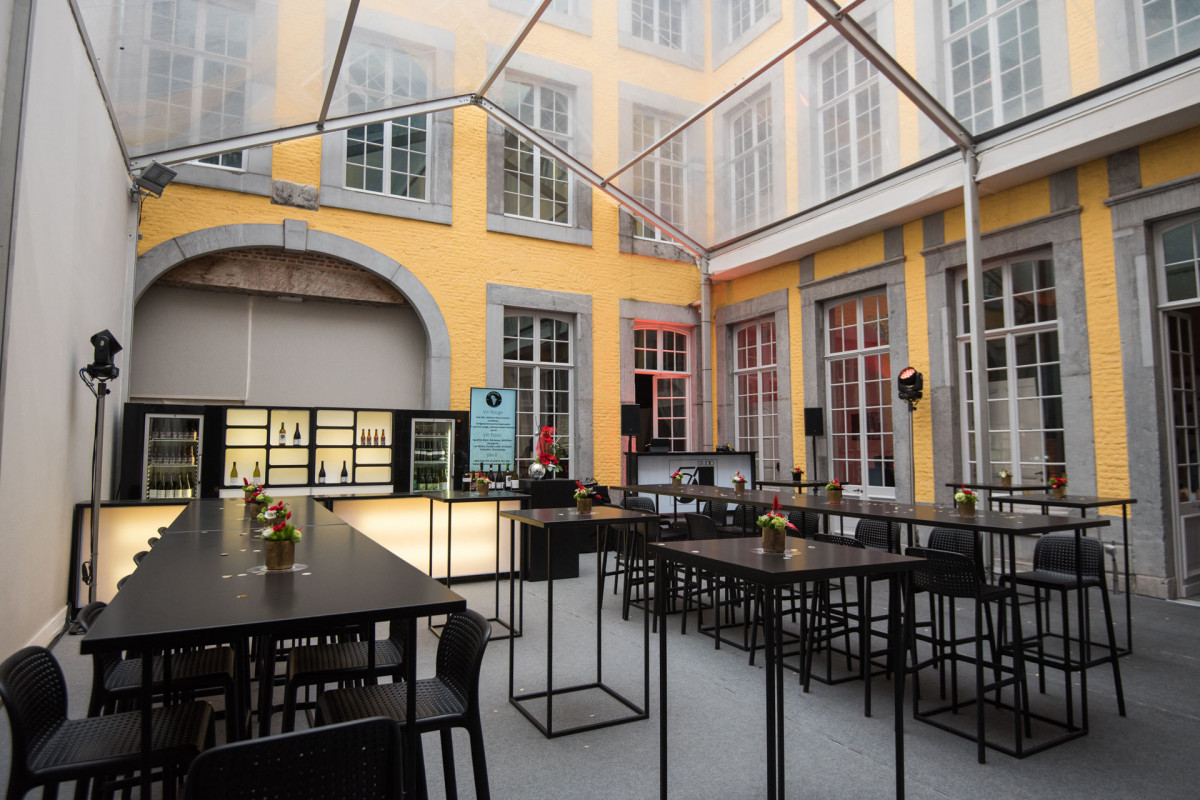 Hotel de Clercx - Liège - Evènement - Tables hautes et Mange-debout
