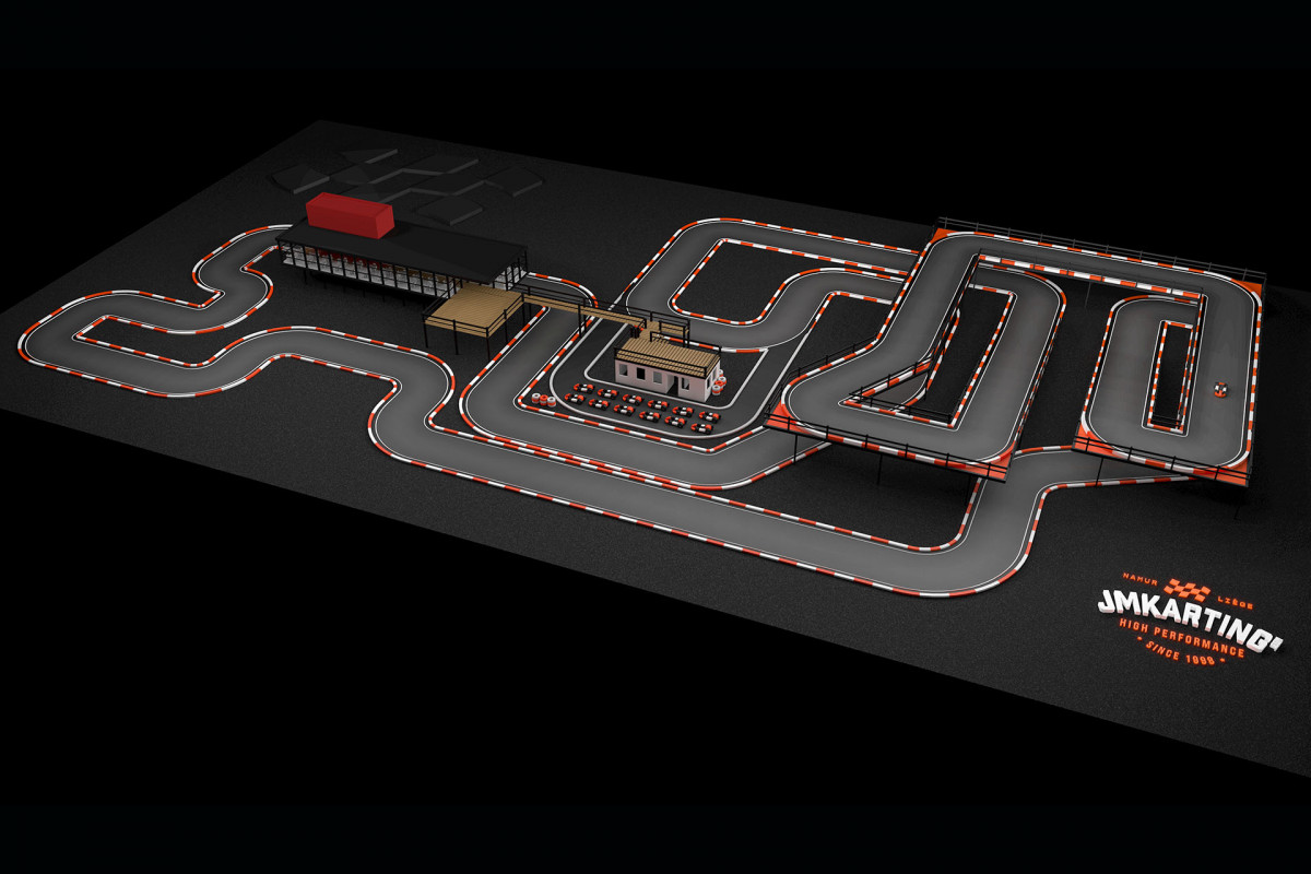 MICE MIF Liege John Martin s Karting JMK_3D_Track_v_5_1 © JM KARTING