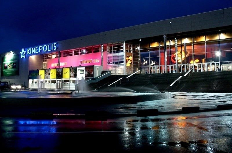 Kinepolis Liege - Rocourt - Facade - Nuit