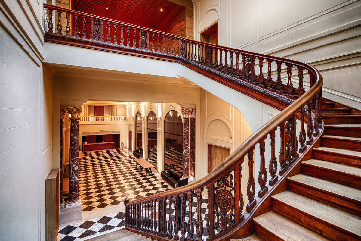 Théâtre de Liège - Escalier - © Thierry Lechanteur Théâtre de Liège - Escalier
