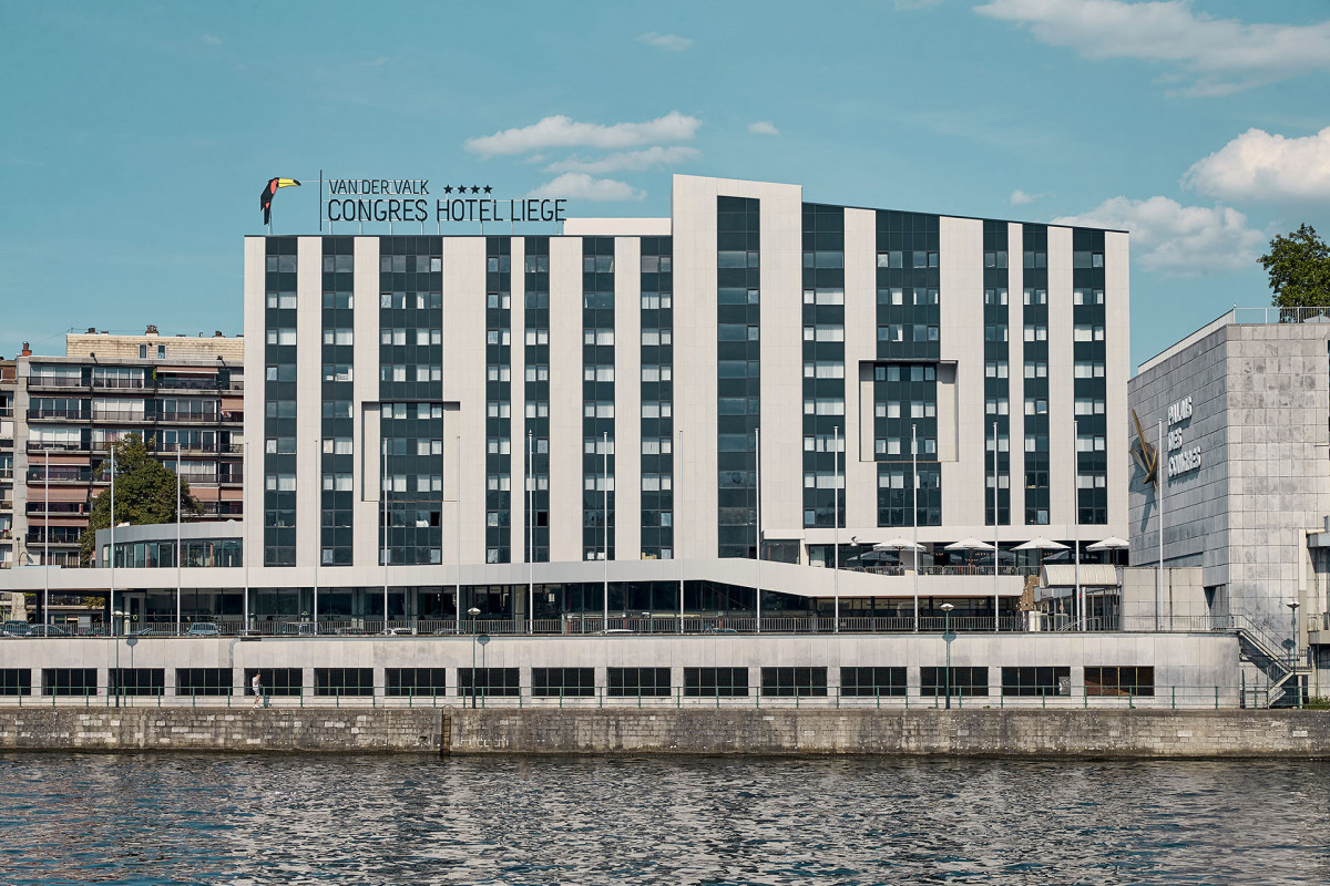 Van der Valk Congres Hotel Liège - Extérieur - Façade | © Van der Valk Congrès-Rob van der Voort