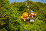 Plopsaland Ardennes - Stavelot - Télésiège Bel RTL - Maya et Vic