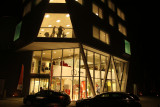Design Station - Liège - Vue extérieure éloignée - Nuit