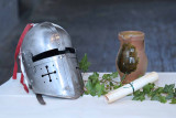 Avouerie d'Anthisnes - Anthisnes - Murder party - Décor - Casque et cruche