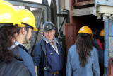 Blegny-Mine - Blegny - Visite - Cage de mine - Descente