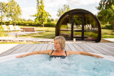 Domaine des Hautes Fagnes - Ovifat - Wellness - Extérieur - Bain à bulles