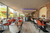 Hôtel Van der Valk Verviers - Verviers - Intérieur - Restaurant - Vue vers l'extérieur