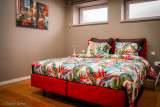 IDDup Atrium - Oreye - Chambre double - Lit rouge
