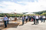 Karting Spa-Francorchamps - Stavelot - Terrasse avec vue sur piste