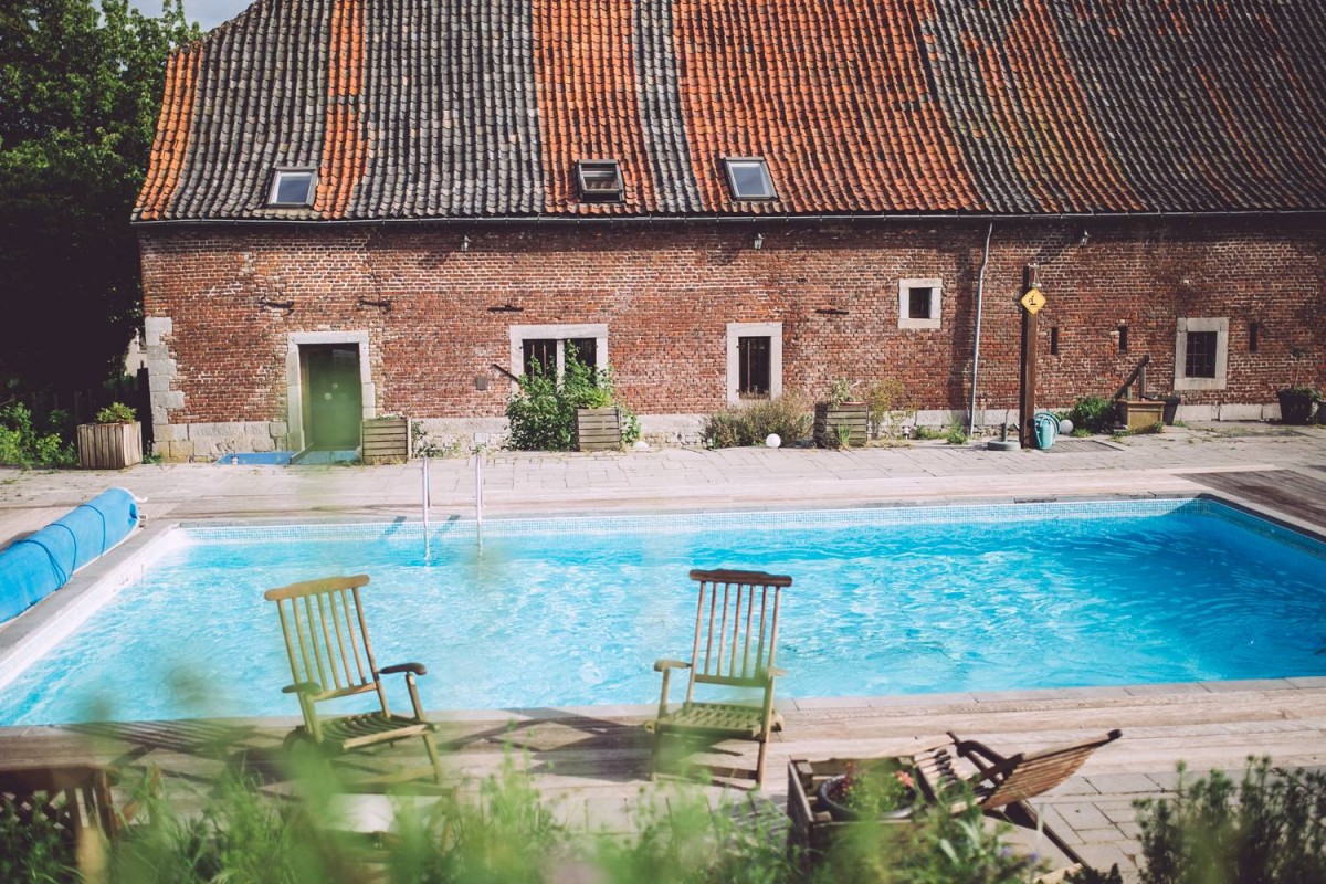 La Ferme des Capucines - Piscine extérieure